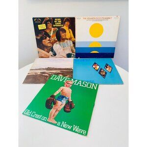 Lot of 5 Record Albums Dave Mason Lovin' Spoonful Youngbloods Bad Co Moody Blues